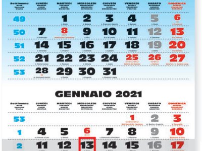 - Calendario personalizzabile PA 508 Spiral