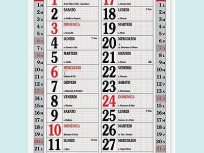 - Calendario personalizzabile PA 523 Magnum