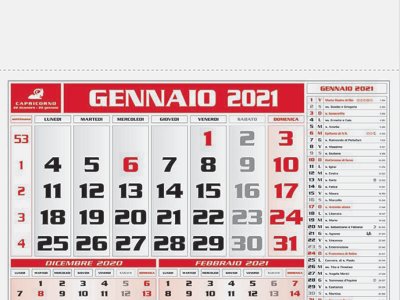 - Calendario brandizzabile PA 560 Americano