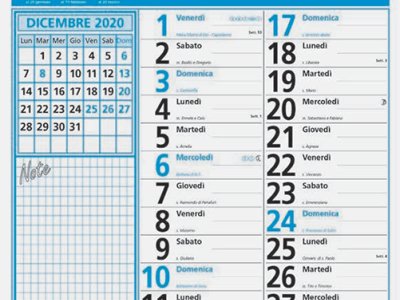 - Calendario brandizzabile PA 635 Notes