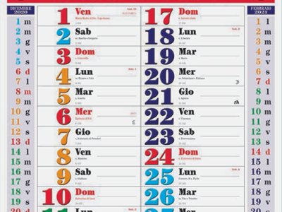 - Calendario reclamizzabile PA 656 Color