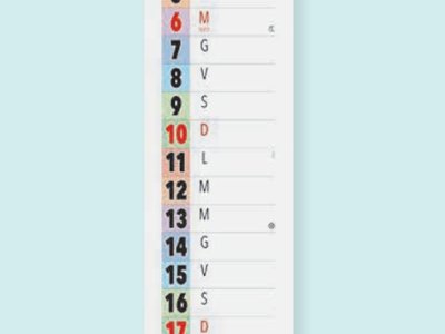 - Calendario personalizzabile PA 678 Square