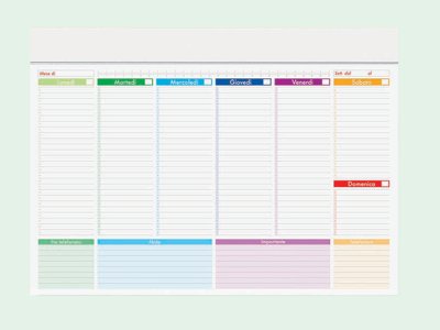 - Plannig personalizzabile PA 806 Planning Mini