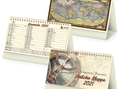 - Calendario reclamizzabile PA 062 Antiche Mappe