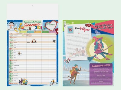 - Calendario personalizzabile PA 092 Calendario della Famiglia