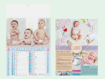 - Calendario personalizzabile PA 095 Bambini