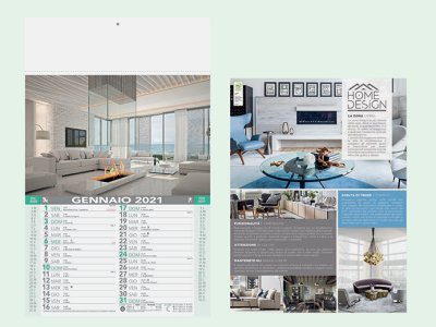 - Calendario personalizzabile PA 097 Arredamento