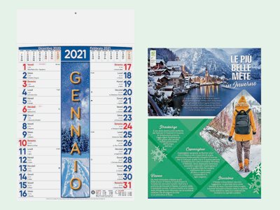 - Calendario personalizzabile PA 115 Quattro Stagioni