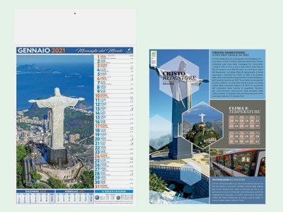 - Calendario brandizzabile PA 118 Città e Meraviglie del Mondo