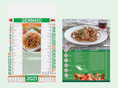 - Calendario brandizzabile PA 132 Gastronomia