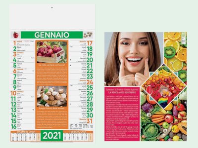 - Calendario reclamizzabile PA 146 Frutta e Verdura
