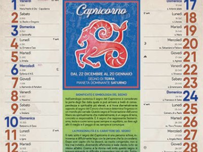 - Calendario personalizzabile PA 151 Astrologia