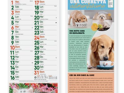 - Calendario brandizzabile PA 191 Silhouette Cani e Gatti