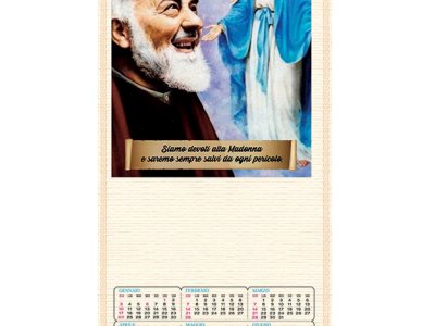 - Calendario reclamizzabile PA 395 San Pio