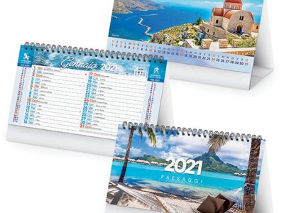 - Calendario reclamizzabile PA 402 Paesaggi