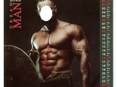 - Calendario personalizzabile 588 Dream Man