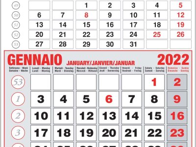 Calendario brandizzabile PB 900 NP