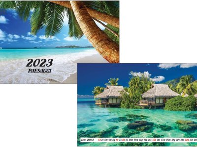Calendario reclamizzabile PB 402 NP Paesaggi