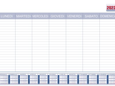 Planning reclamizzabile PB 3040