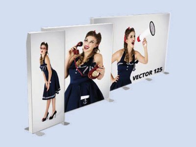 Cornice reclamizzabile Vector 125 mm LED