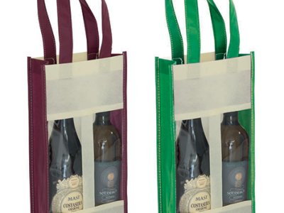 Portabottiglie reclamizzabile PG 121 Double Vin