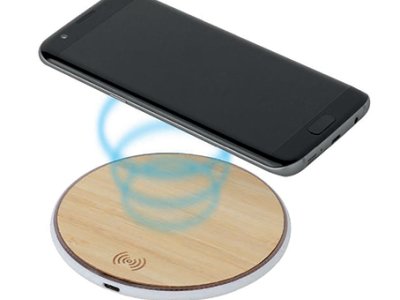 Caricabatterie reclamizzabile PF 266 Bamboo Recharge
