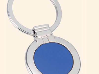 Portachiavi reclamizzabile PE 100 Rio Metal