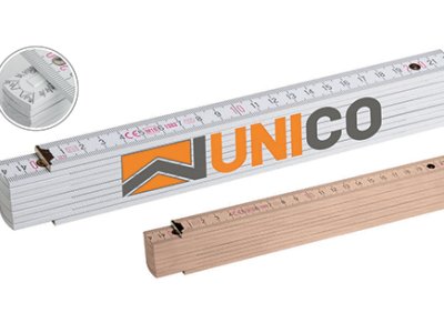 Doppio metro personalizzabile PN 330 Wood Met