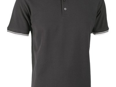 Polo personalizzabile PIQUET TIPPED