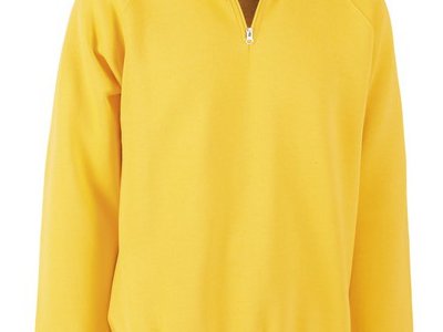 Felpa personalizabile MEZZA ZIP