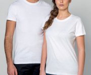 T-shirt brandizzabile PM 335 Bomber White