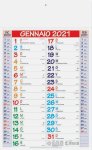 - Calendario reclamizzabile PA 600 Multicolor Tris