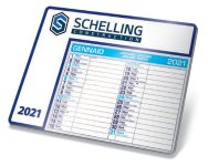 - Calendario personalizzabile PA 782 Calendar Pad Edge