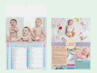 - Calendario personalizzabile PA 095 Bambini