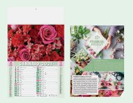 - Calendario brandizzabile PA 103 Fiori