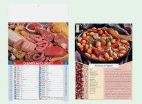 - Calendario reclamizzabile PA 142 Carni