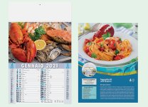 - Calendario reclamizzabile PA 114 Mare in Tavola