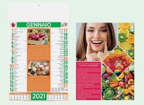 - Calendario reclamizzabile PA 146 Frutta e Verdura