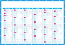 Calendario reclamizzabile PB 89