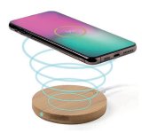 Base di ricarica personalizzabile PF 258 Round bamboo