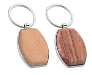 Portachiavi reclamizzabile PE 070 Oval Wood