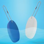 Portachiavi reclamizzabile PE 360 Floater